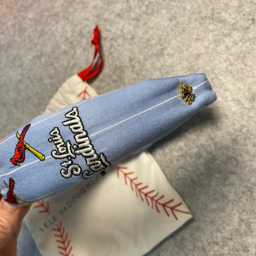 54 Lele Sadoughi x MLB STL CARDINALS Headband